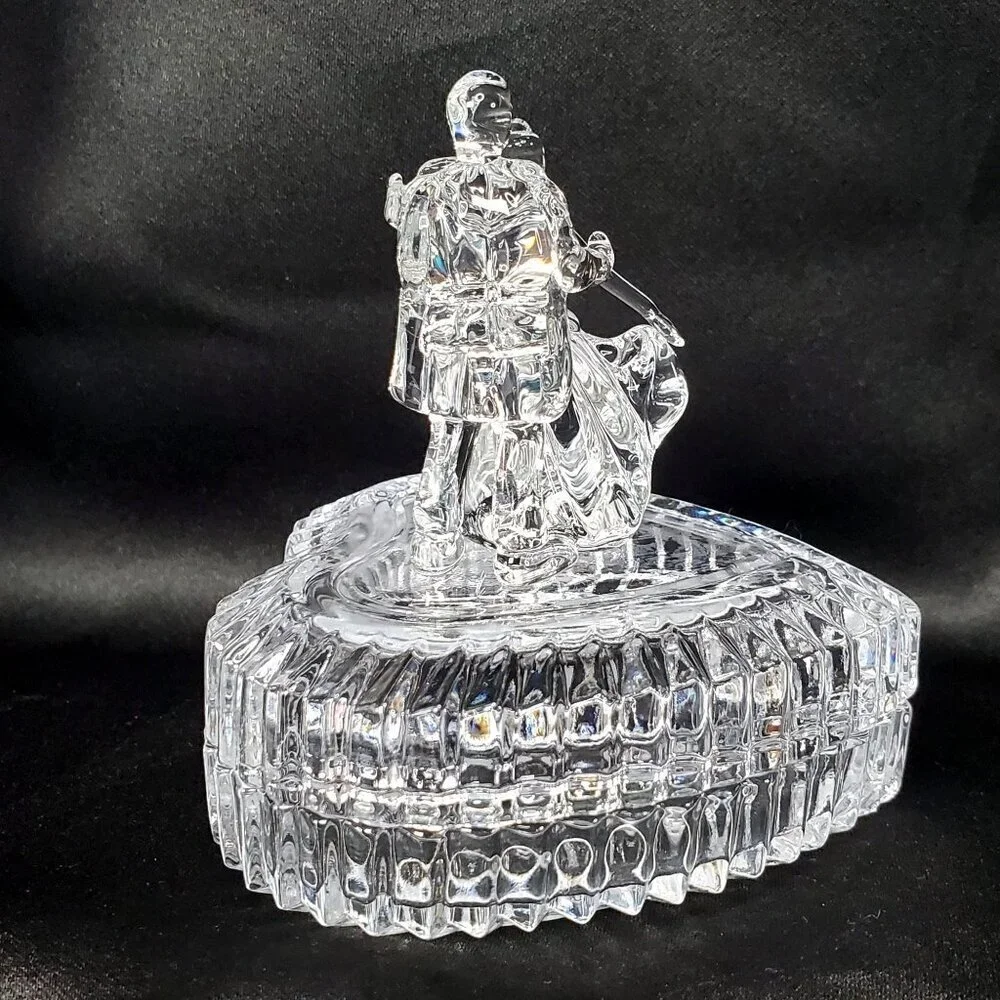 Disney Royal Treatment Cinderella & Prince Arribas Brothers Crystal Trinket Box